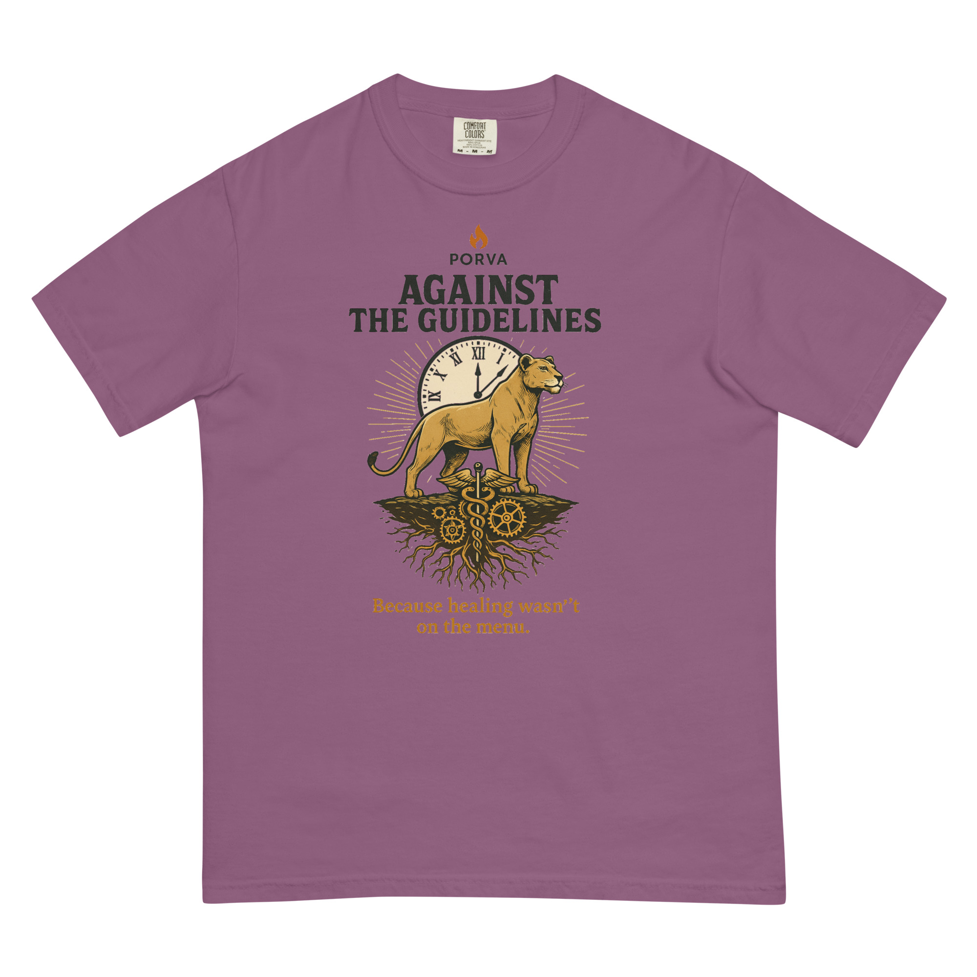 Unisex garment-dyed heavyweight t-shirt - Image 3