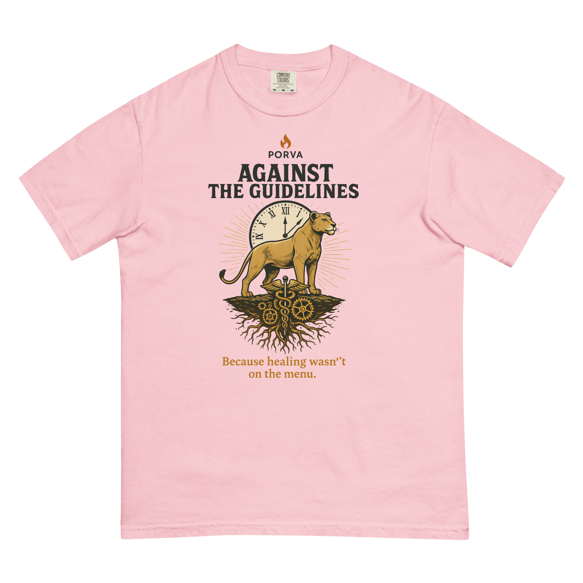 Unisex garment-dyed heavyweight t-shirt - Image 9