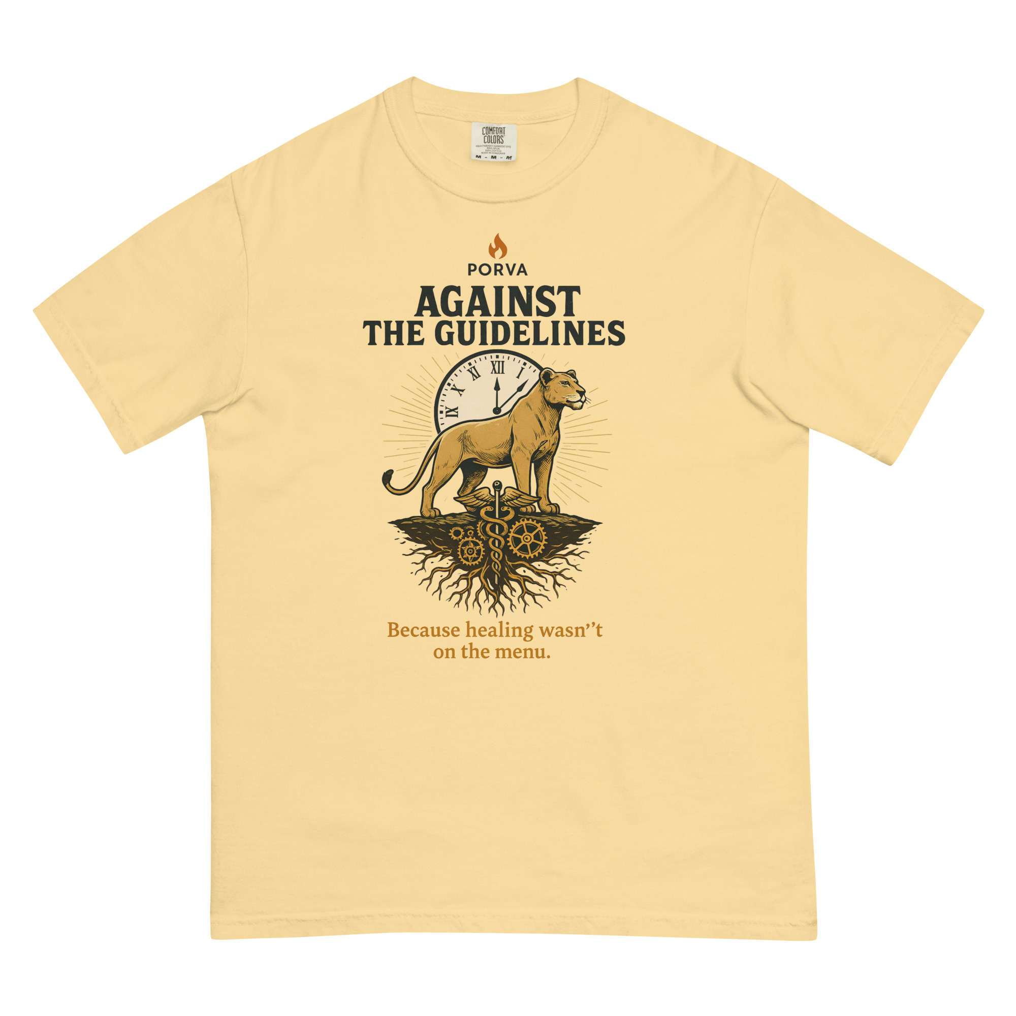 Unisex garment-dyed heavyweight t-shirt - Image 13