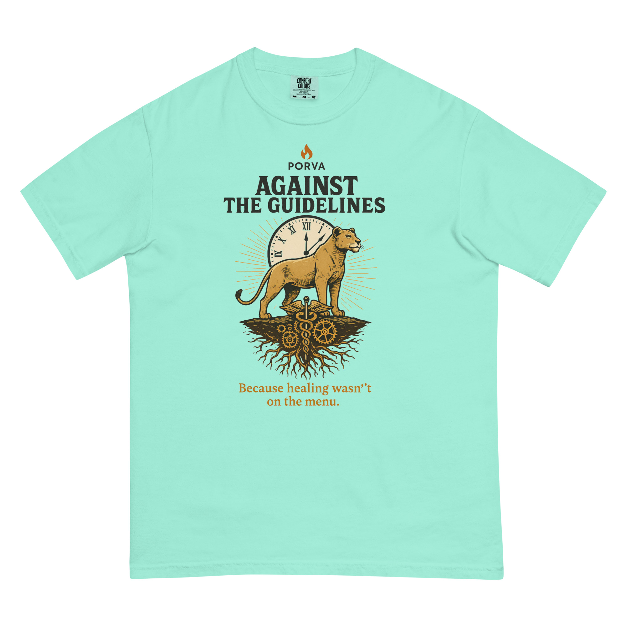 Unisex garment-dyed heavyweight t-shirt - Image 11