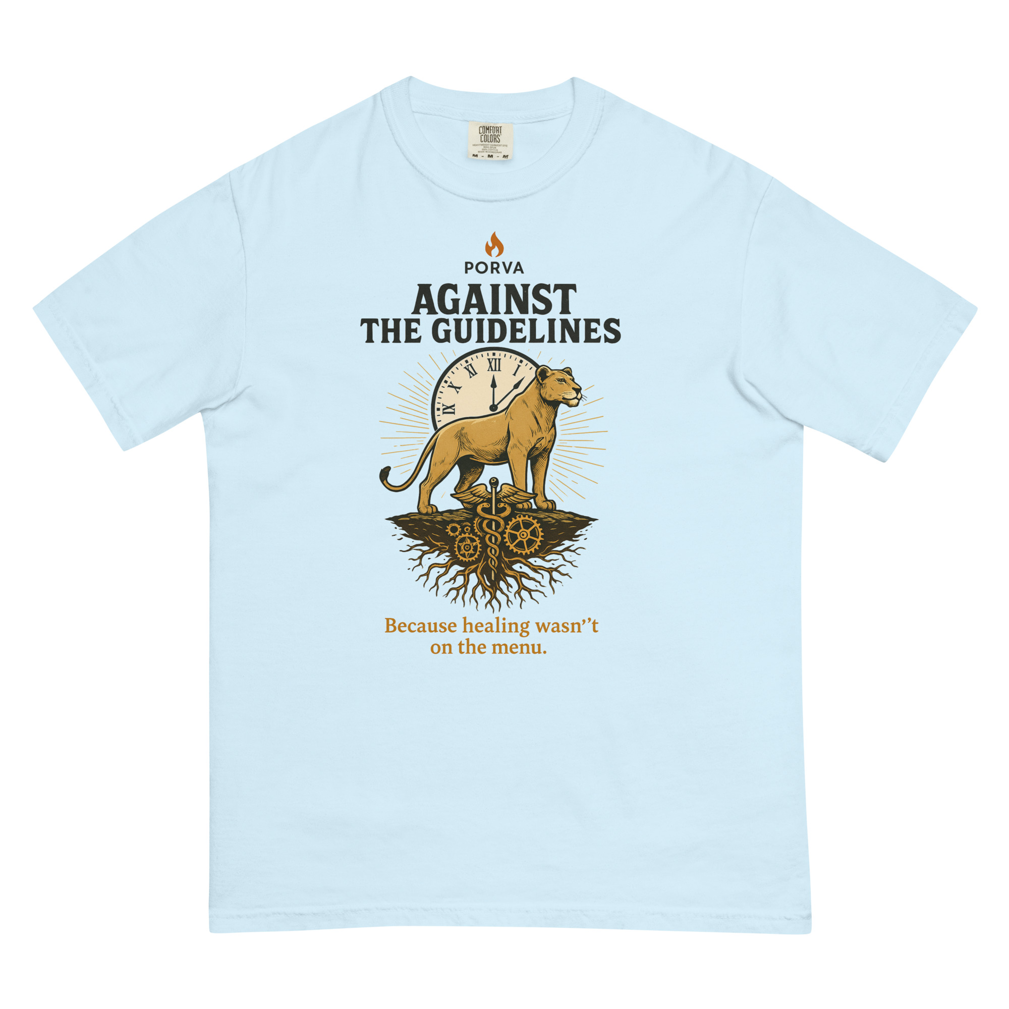 Unisex garment-dyed heavyweight t-shirt - Image 17