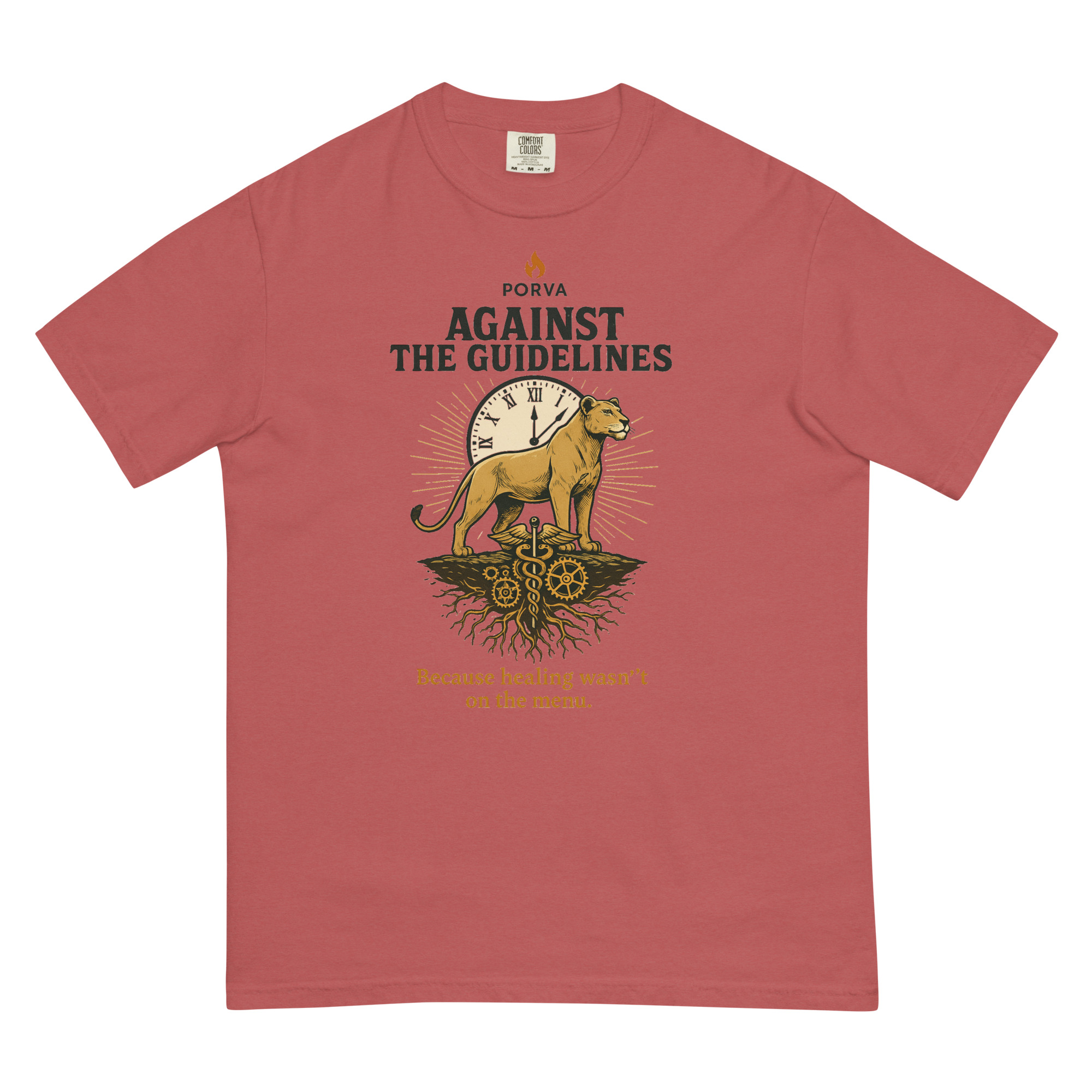 Unisex garment-dyed heavyweight t-shirt - Image 5
