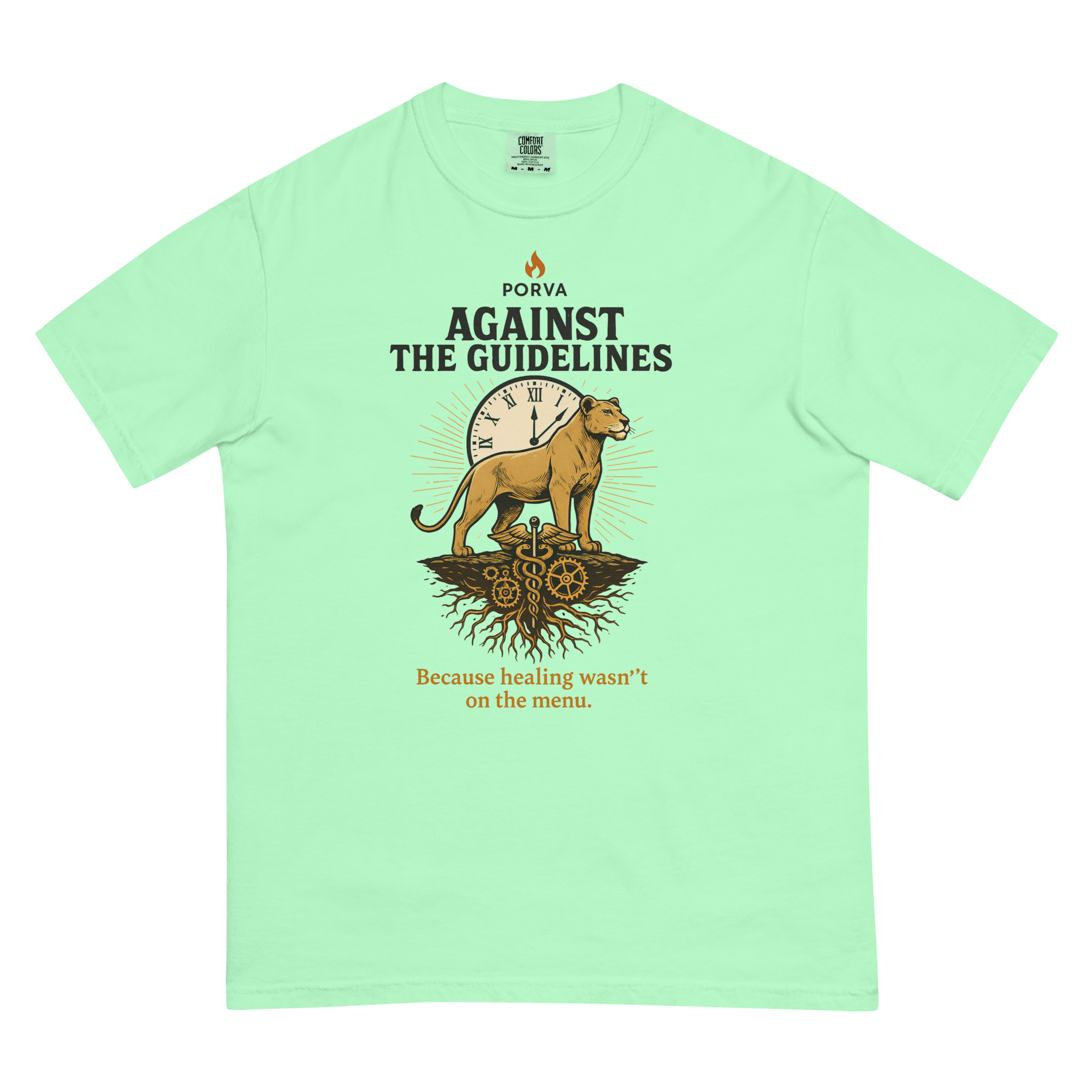 Unisex garment-dyed heavyweight t-shirt - Image 15
