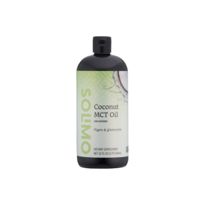Amazon Brand - Solimo MCT Liquid Coconut Oil, Unflavored, Vegan & Gluten-free, 32 fl oz