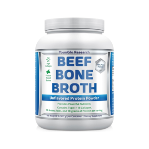 Bone Broth Beef Protein Powder - 2 lb, Unflavored - High Collagen & Gelatin from Grass Fed Bovine - Nutritious Marrow Benefits for Soups, Paleo & Keto Friendly Diets