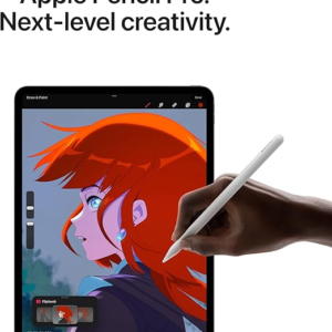 Apple Pencil Pro: Latest Model - Device Compatibility Check Required - Pixel-Perfect Precision, Tilt and Pressure Sensitivity, Perfect for Note-Taking, Drawing, and Art. Charges and Pairs Magnetically
