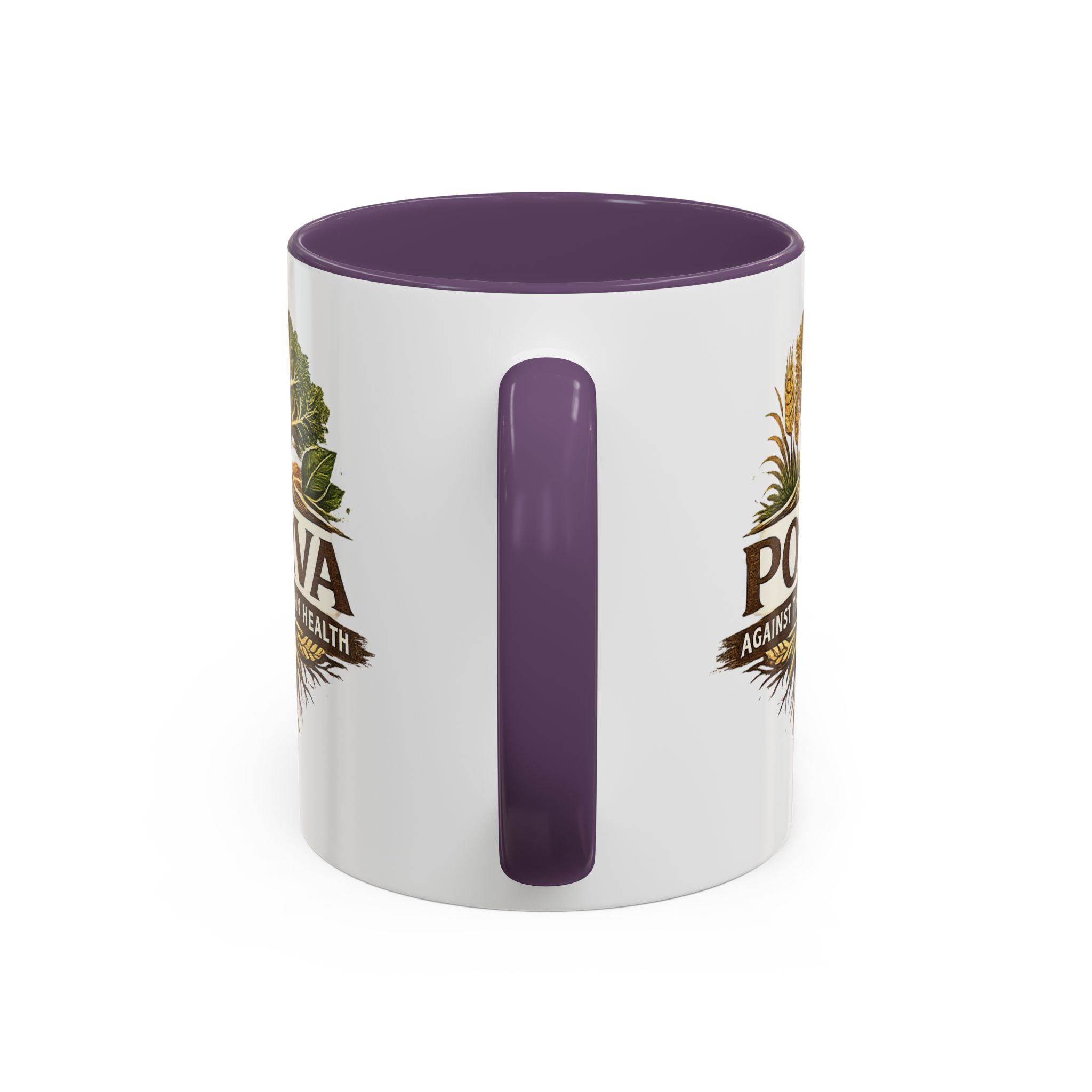Copy of Porva Coffee Mug — "Against the Grain Health" Accent Ceramic Mug (11/15 oz) - Image 79