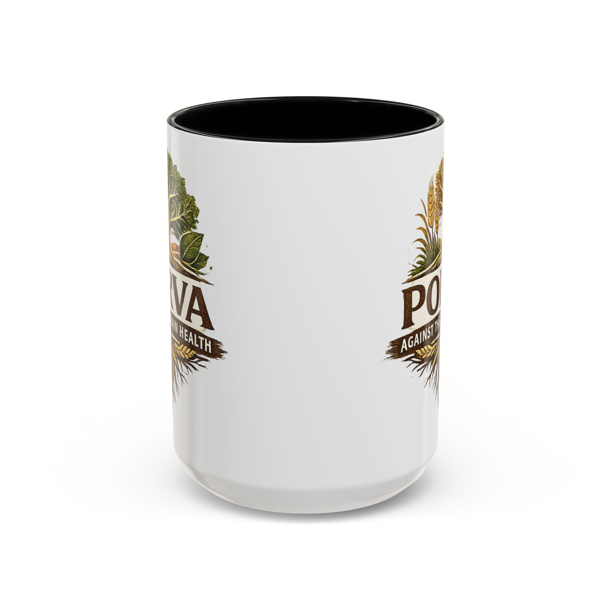 Copy of Porva Coffee Mug — "Against the Grain Health" Accent Ceramic Mug (11/15 oz) - Image 21