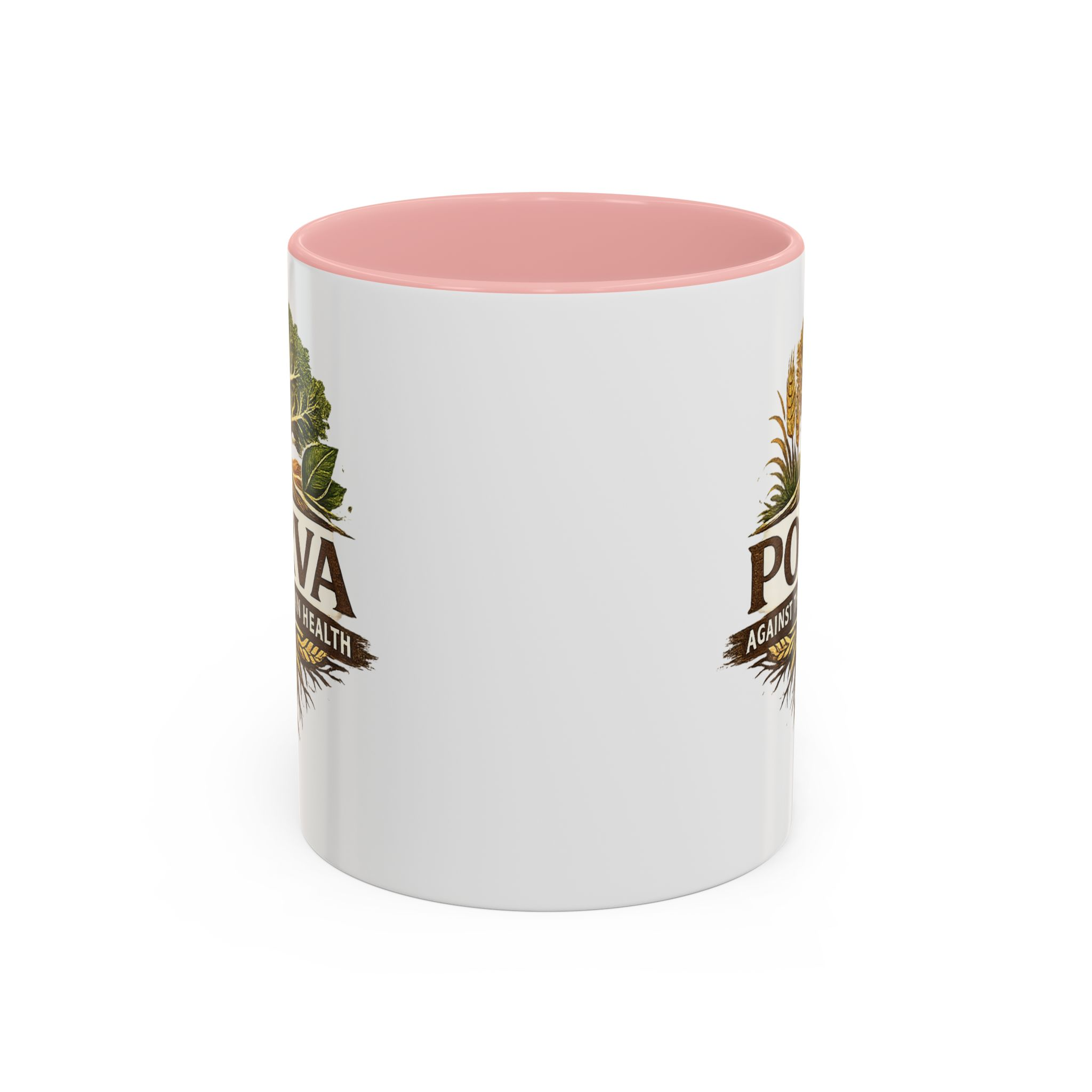 Copy of Porva Coffee Mug — "Against the Grain Health" Accent Ceramic Mug (11/15 oz) - Image 11