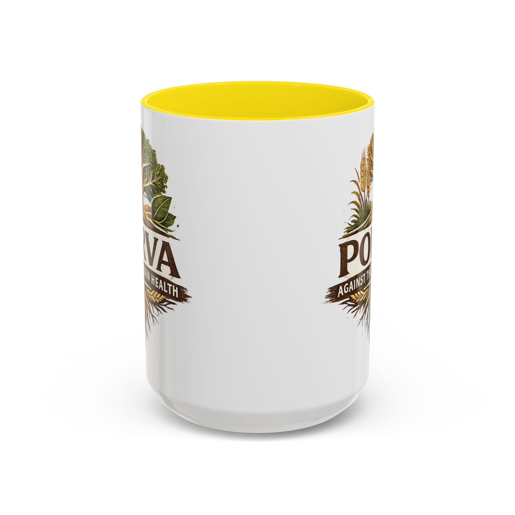 Copy of Porva Coffee Mug — "Against the Grain Health" Accent Ceramic Mug (11/15 oz) - Image 66