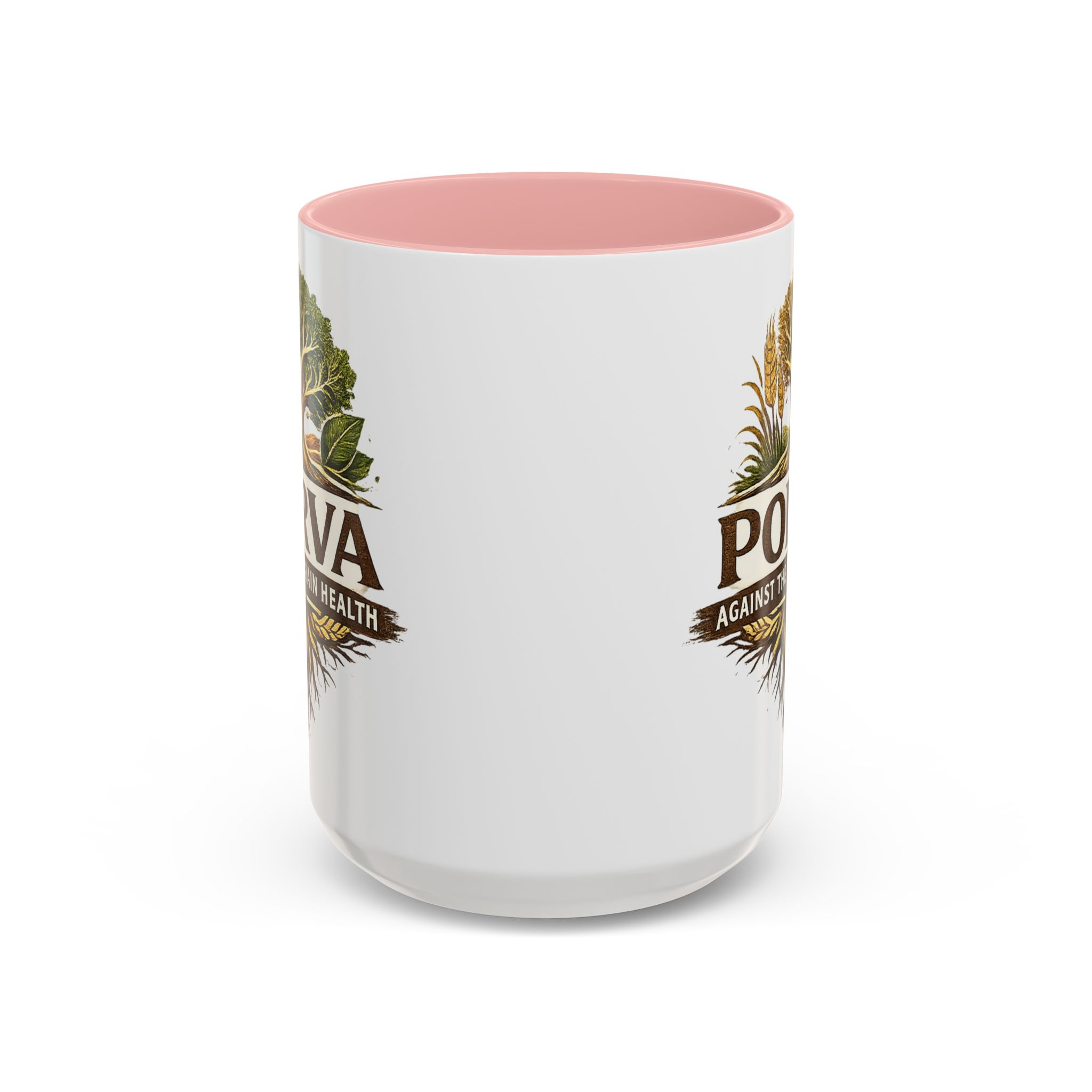 Copy of Porva Coffee Mug — "Against the Grain Health" Accent Ceramic Mug (11/15 oz) - Image 31