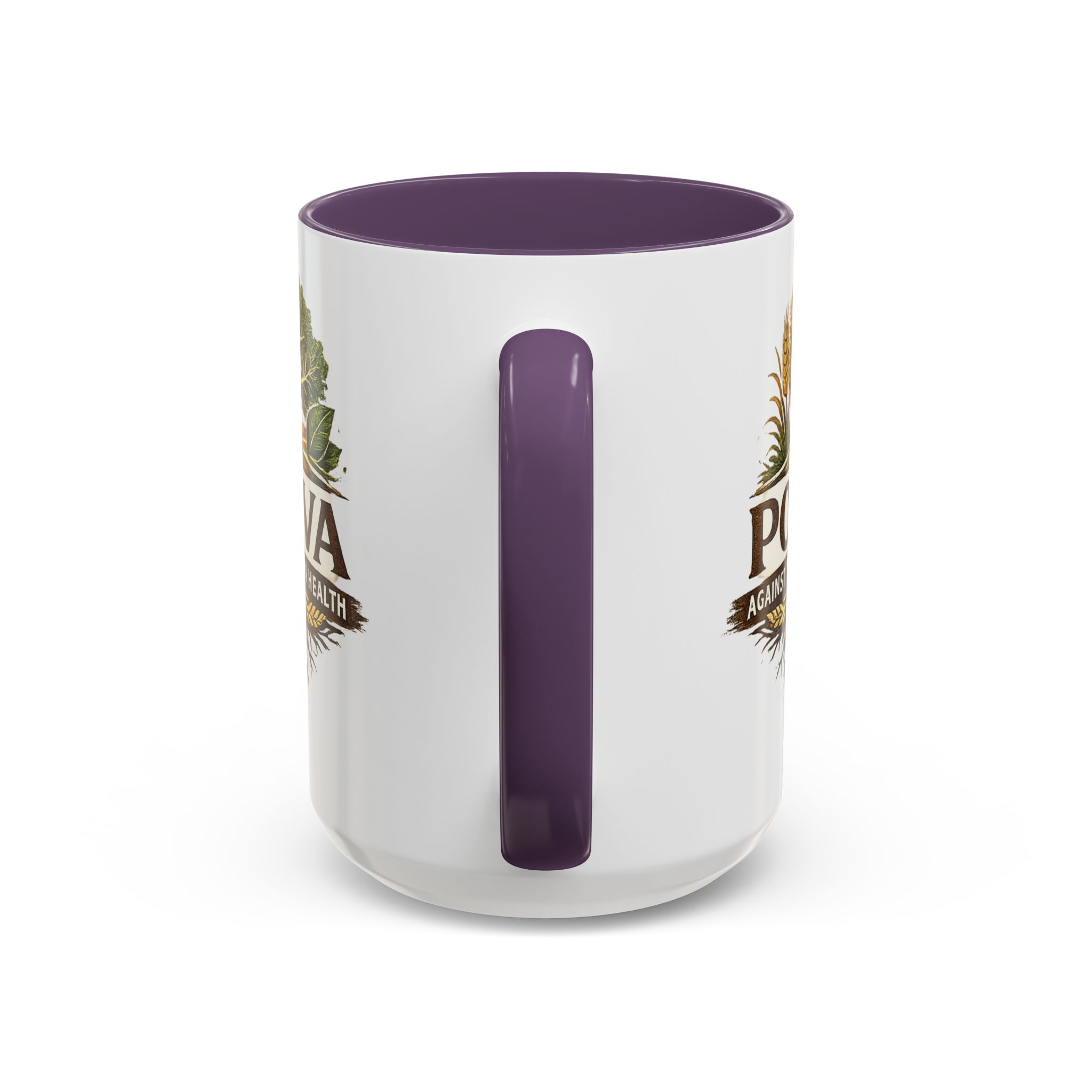 Copy of Porva Coffee Mug — "Against the Grain Health" Accent Ceramic Mug (11/15 oz) - Image 84