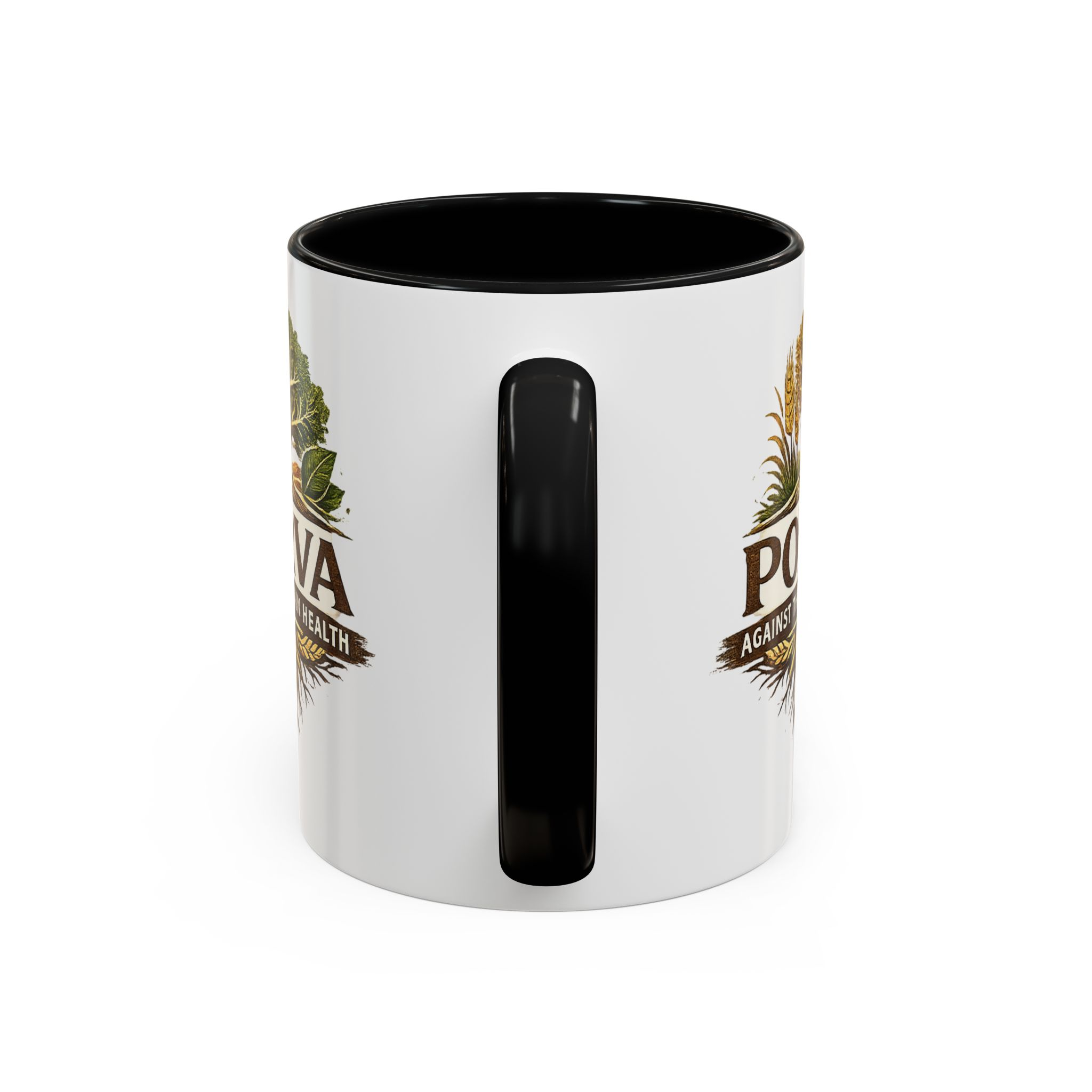Copy of Porva Coffee Mug — "Against the Grain Health" Accent Ceramic Mug (11/15 oz) - Image 5