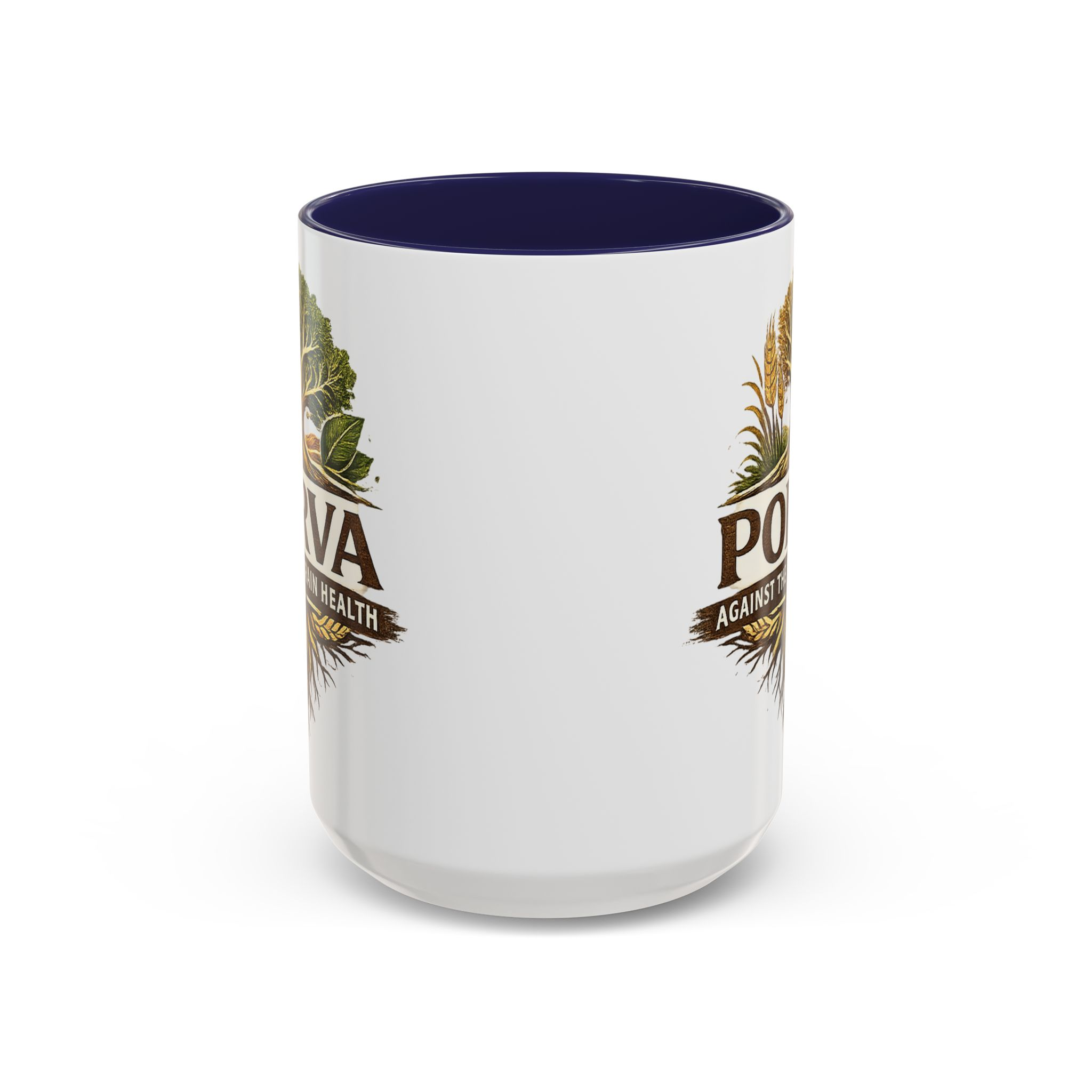 Copy of Porva Coffee Mug — "Against the Grain Health" Accent Ceramic Mug (11/15 oz) - Image 26