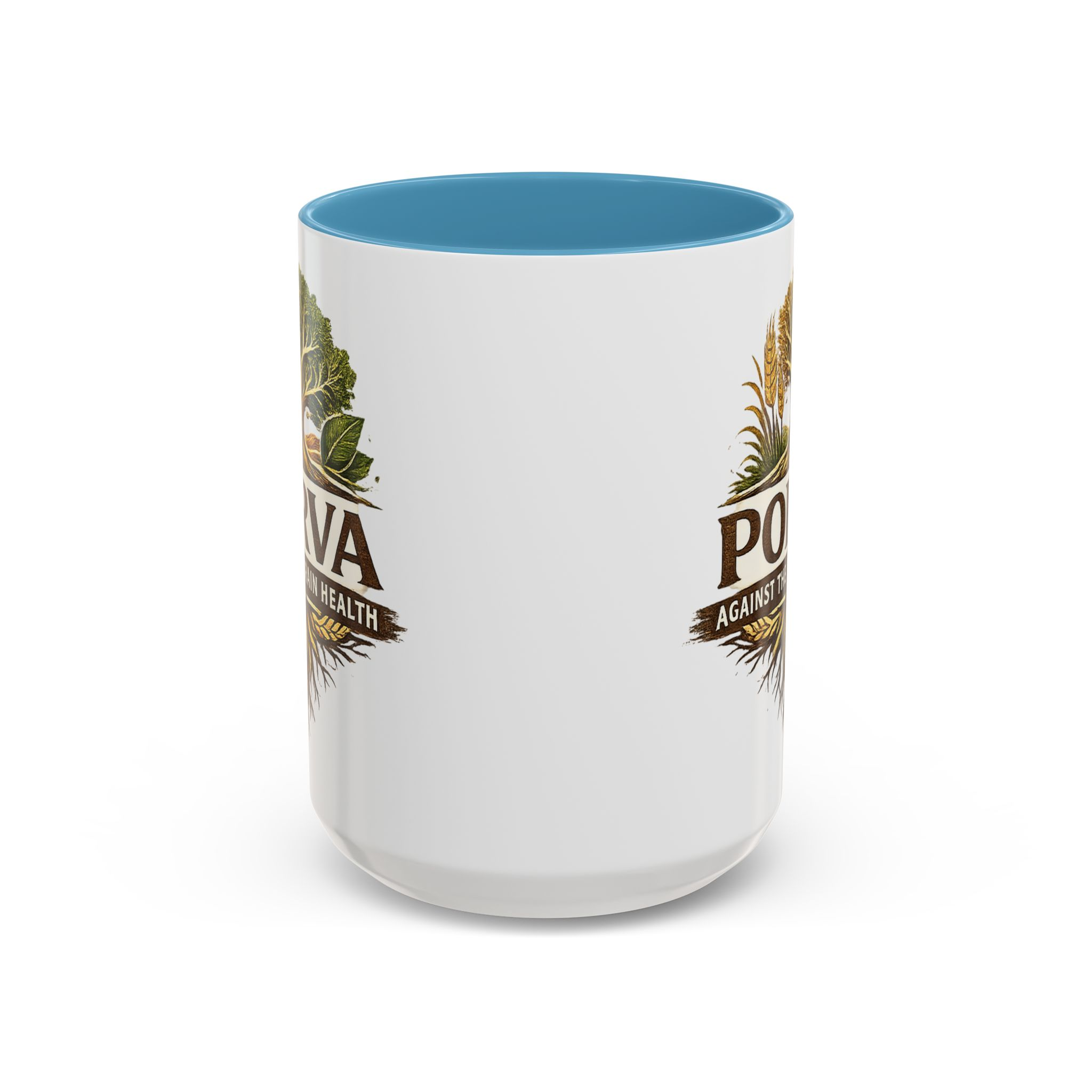 Copy of Porva Coffee Mug — "Against the Grain Health" Accent Ceramic Mug (11/15 oz) - Image 46